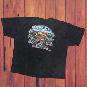 Vintage 90s Oversized Harley Davidson Style Graphic T-Shirt